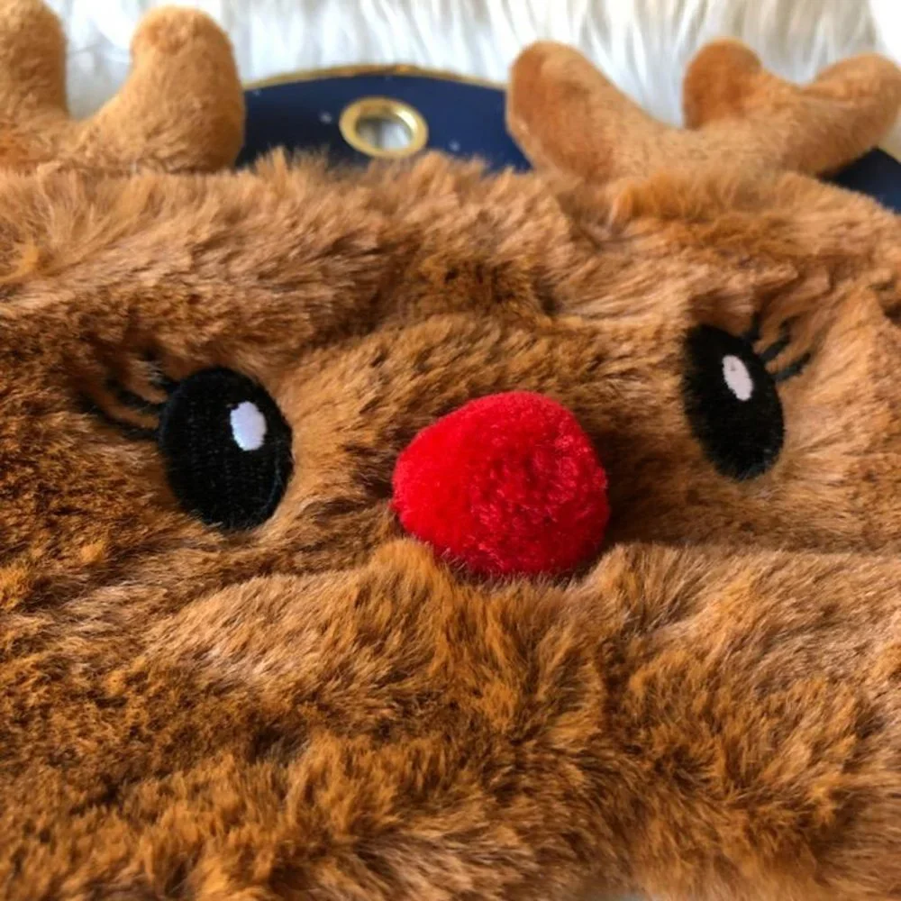 Plush Reindeer Sleep Mask
